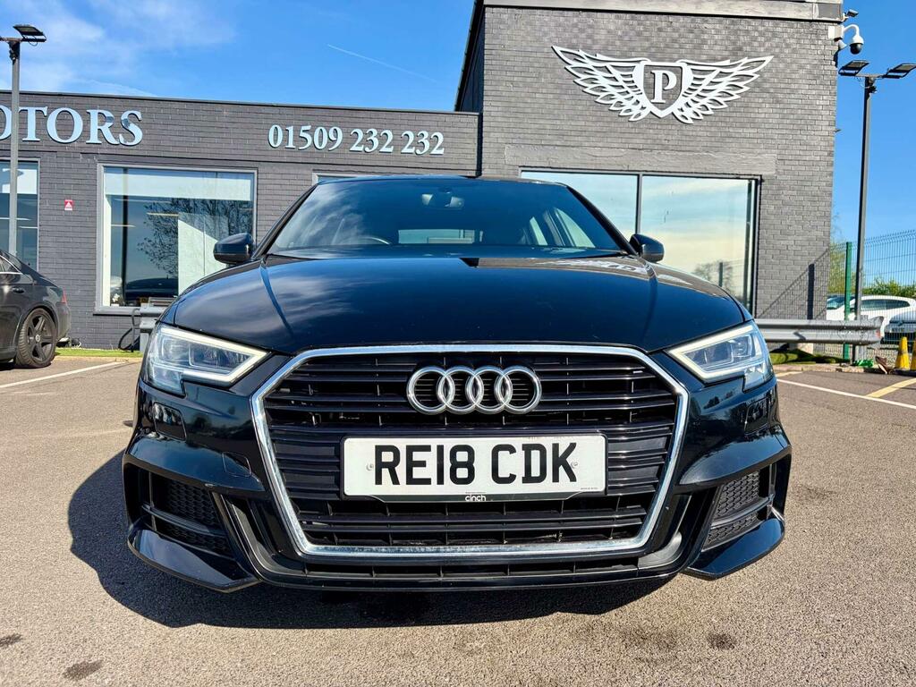 Audi A3 1.5 Tfsi Cod S Line Sportback Euro 6 Ss RE18CDK Black #3