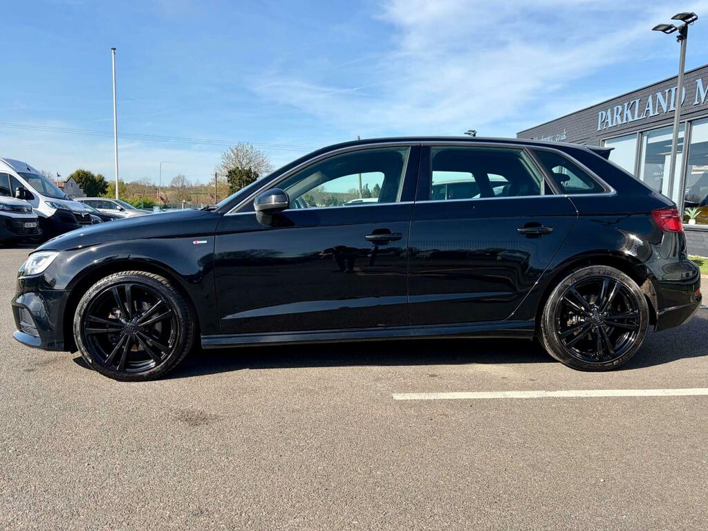 Audi A3 1.5 Tfsi Cod S Line Sportback Euro 6 Ss RE18CDK Black #5