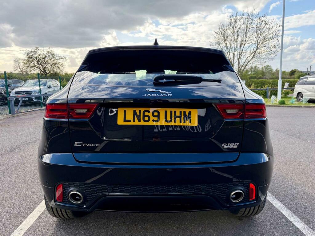 Jaguar E-Pace 2.0 D180 R-dynamic Se Awd Euro 6 Ss LN69UHM Black #6