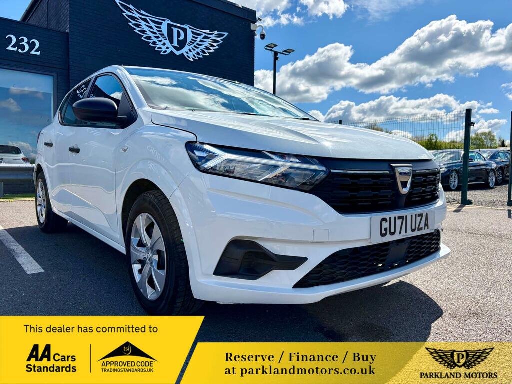 Dacia Sandero 1.0 Sce Essential Euro 6 Ss White