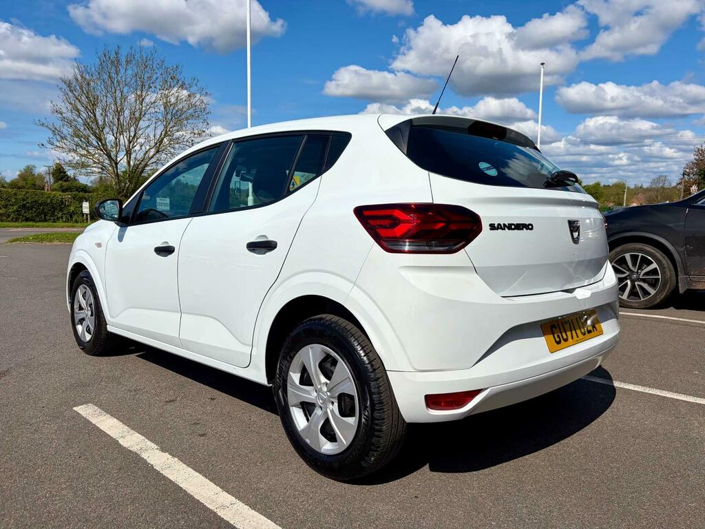 Dacia Sandero 1.0 Sce Essential Euro 6 Ss GU71UZA White #6