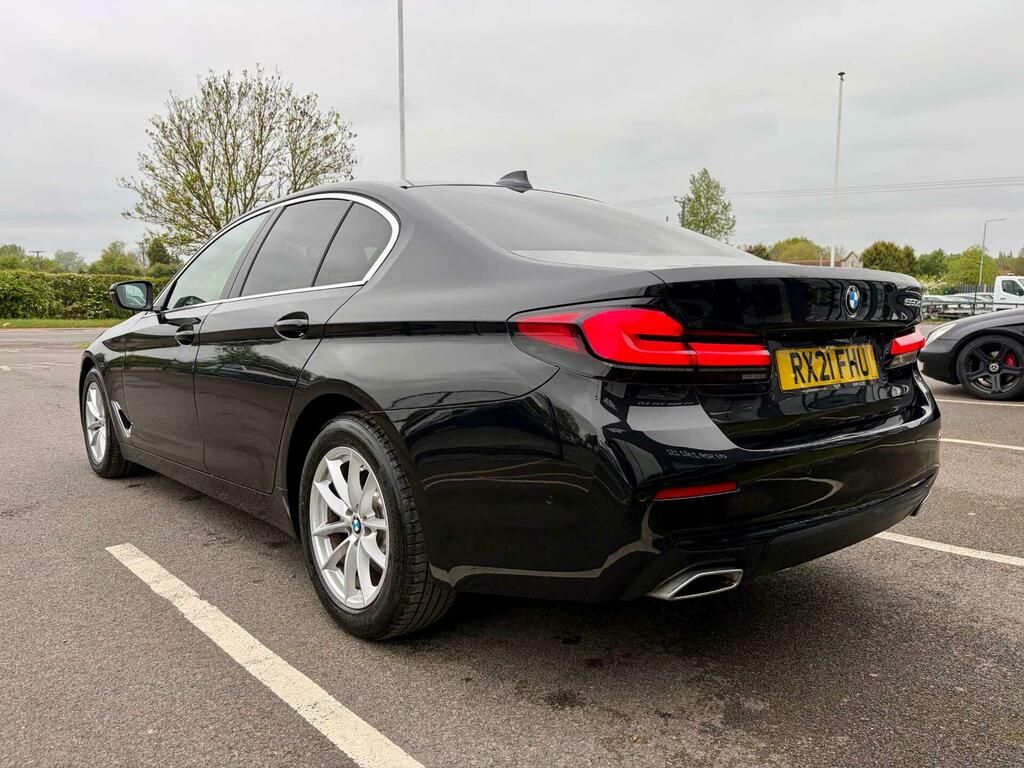 BMW 5 Series 2.0 520D Mht Se Steptronic Euro 6 Ss RX21FHU Black #6