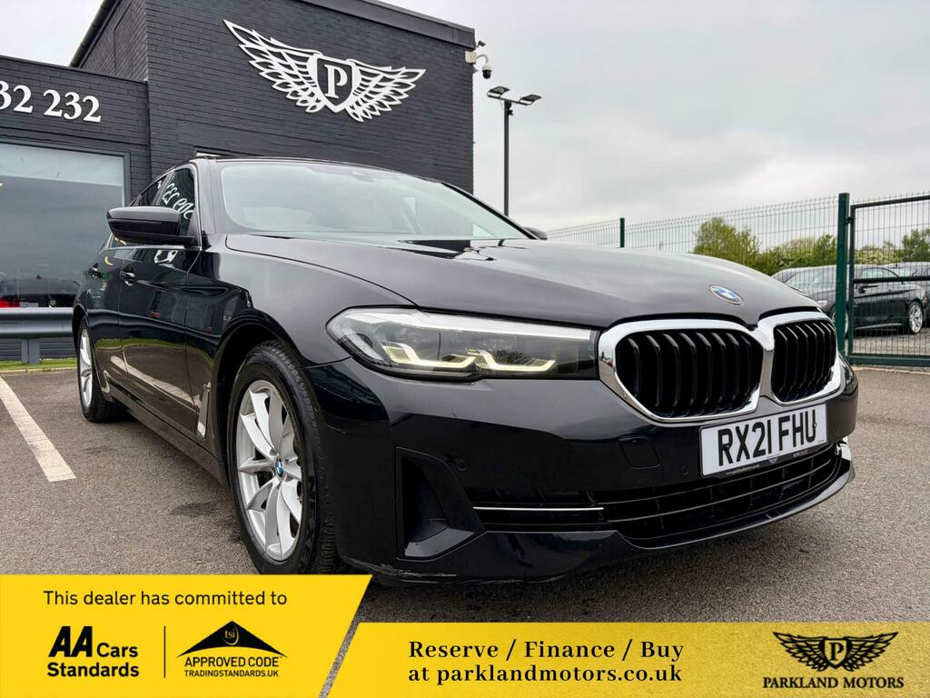 BMW 5 Series 2.0 520D Mht Se Steptronic Euro 6 Ss Black