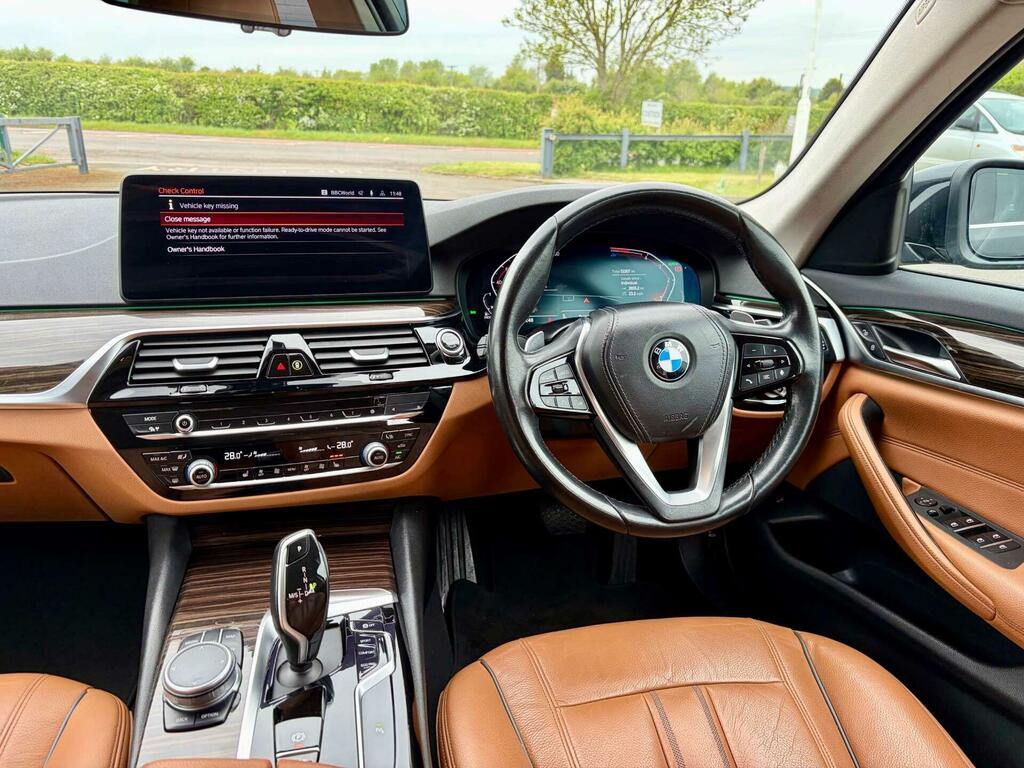 BMW 5 Series 2.0 520D Mht Se Steptronic Euro 6 Ss RX21FHU Black #2