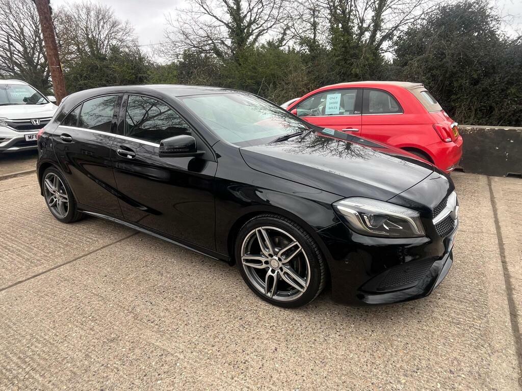 Mercedes-Benz A Class 1.6 A180 Amg Line Premium 7G-dct Euro 6 S S WP16TCZ Black #5