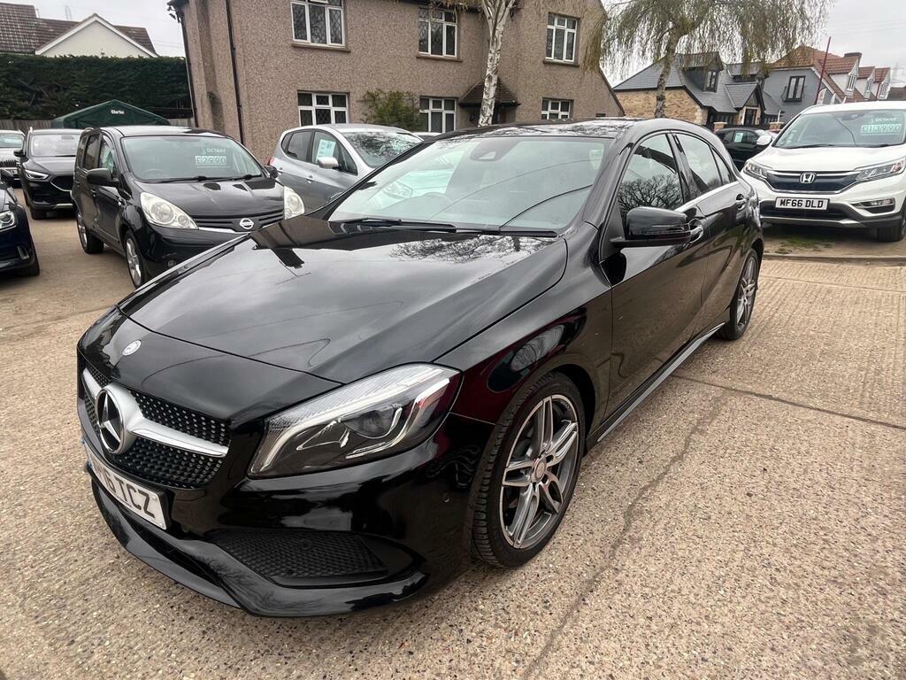 Mercedes-Benz A Class 1.6 A180 Amg Line Premium 7G-dct Euro 6 S S WP16TCZ Black #6