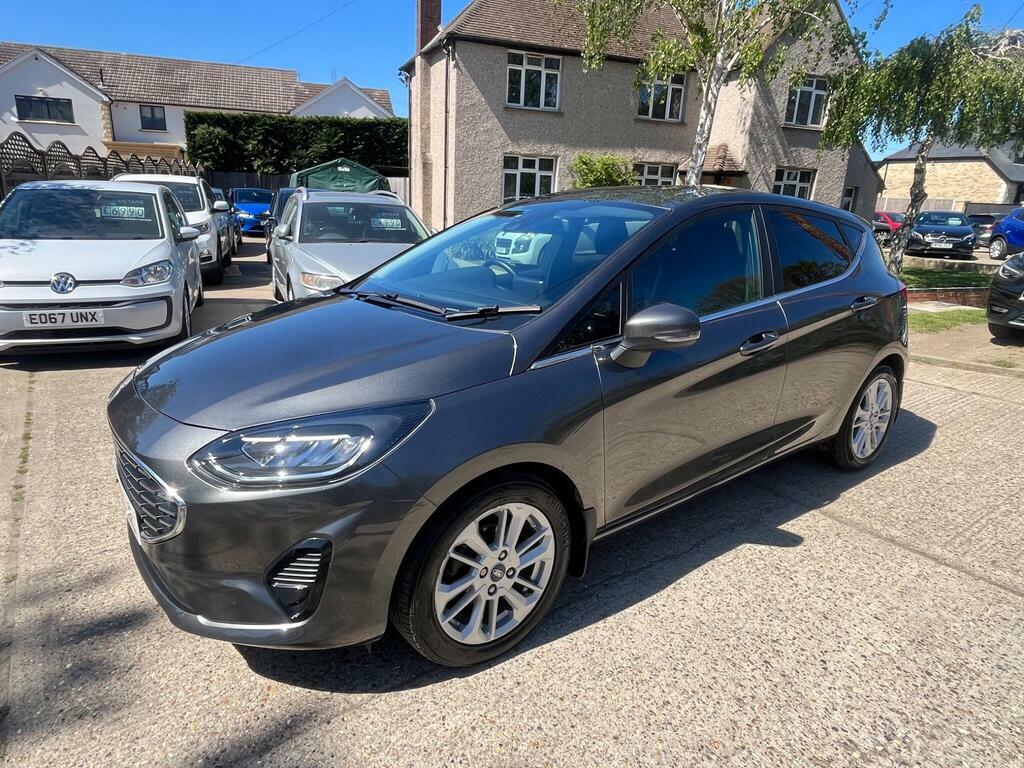 Ford Fiesta 1.0T Ecoboost Titanium Euro 6 S S AY23LJL Grey #3