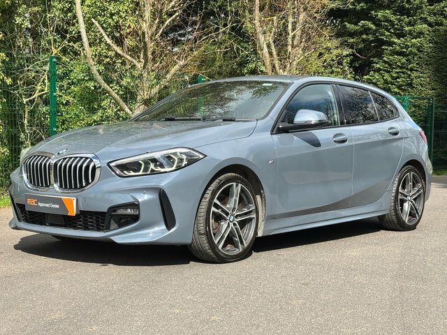 BMW 1 Series 118I M Sport Hatchback KW69VYG Grey #3