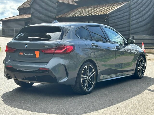BMW 1 Series 118I M Sport Hatchback KW69VYG Grey #4