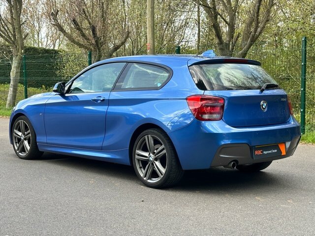BMW 1 Series 118D M Sport Hatchback PJ63RMZ Blue #6