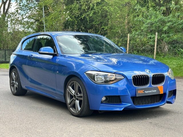 BMW 1 Series 118D M Sport Hatchback PJ63RMZ Blue #5