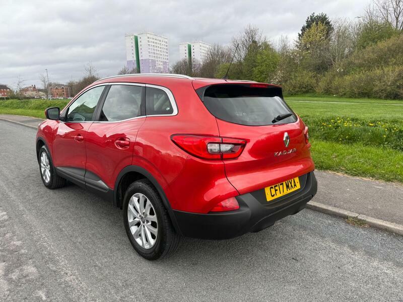 Renault Kadjar 1.5 Dci Dynamique Nav Edc Euro 6 Ss CF17MXA Red #3