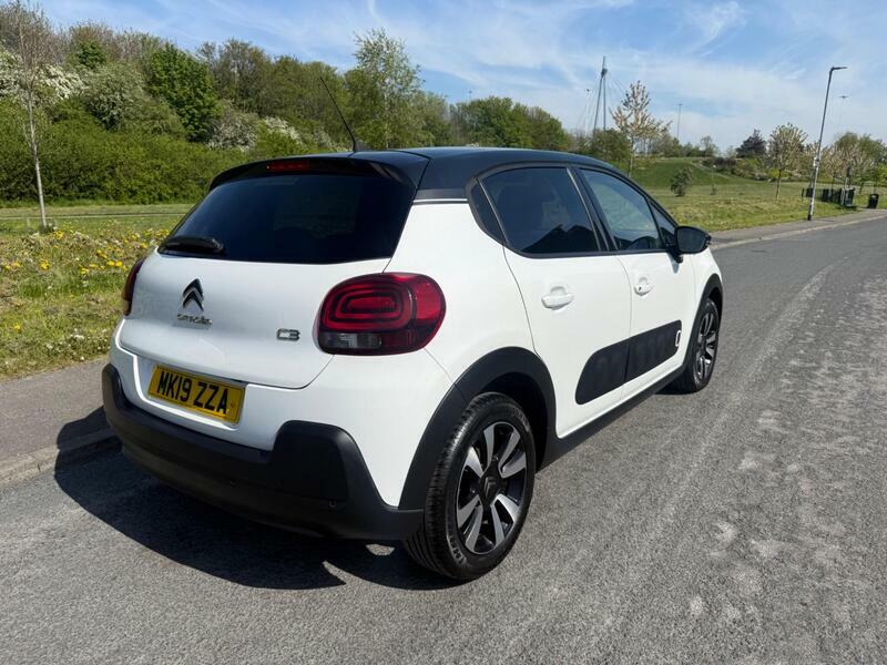 Citroen C3 1.2 Puretech Flair Euro 6 Ss MK19ZZA White #2