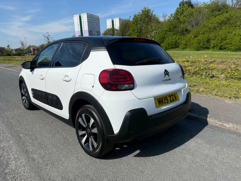 Citroen C3 1.2 Puretech Flair Euro 6 Ss MK19ZZA White #3