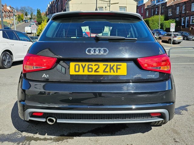 Audi A1 Hatchback OY62ZKF Black #4