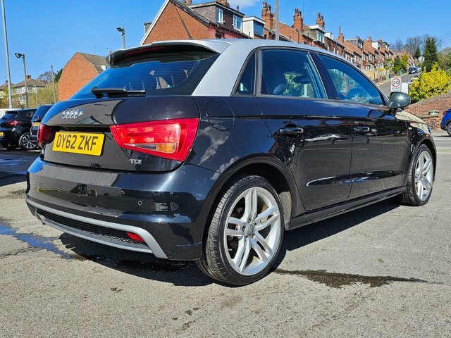Audi A1 Hatchback OY62ZKF Black #3