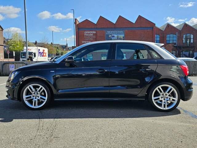 Audi A1 Hatchback OY62ZKF Black #6
