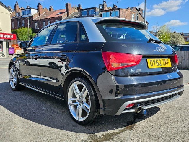Audi A1 Hatchback OY62ZKF Black #5