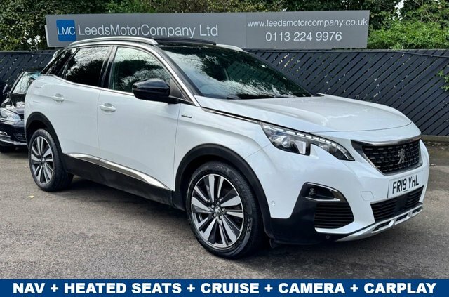 Peugeot 3008 3008 Gt Line Premium Bluehdi Ss White