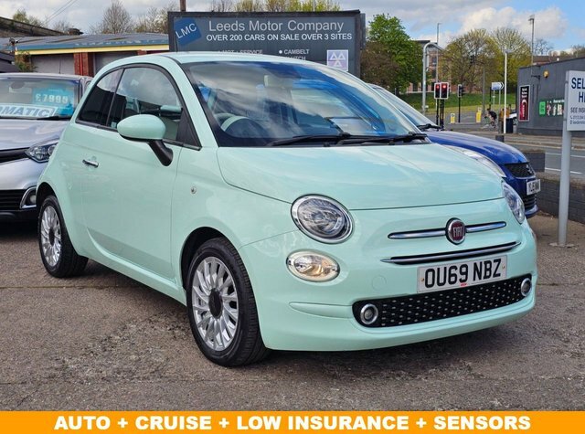 Fiat 500 Hatchback Green