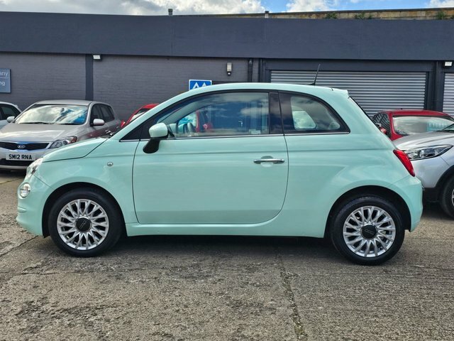 Fiat 500 Hatchback OU69NBZ Green #6