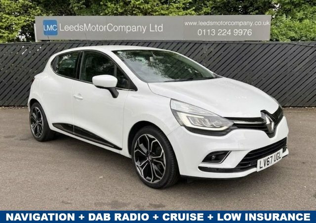 Renault Clio Clio Dynamique S Nav Tce White