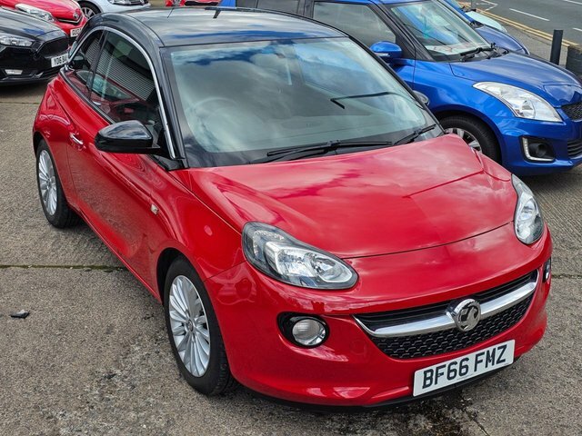 Vauxhall Adam Hatchback BF66FMZ Red #2