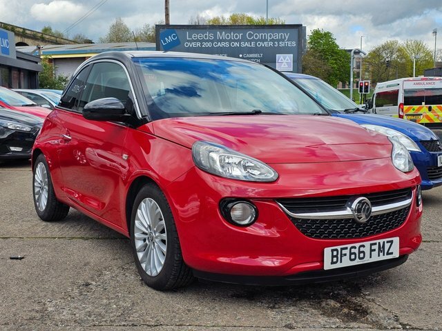 Vauxhall Adam Hatchback Red