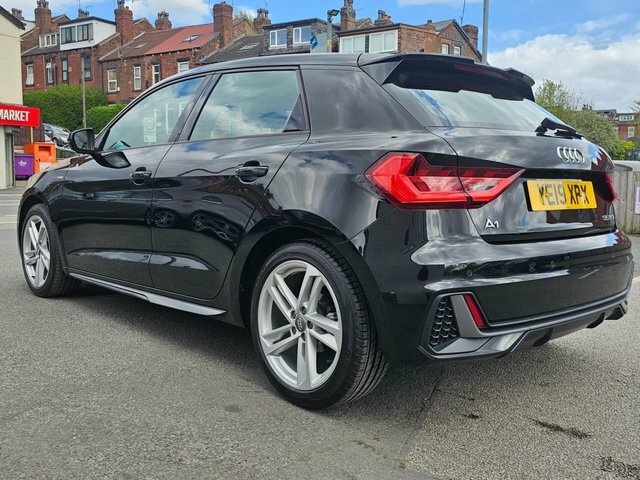Audi A1 Hatchback YE19XPX Black #5