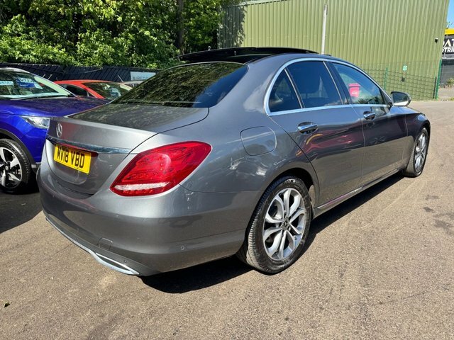 Mercedes-Benz C Class Saloon MV18VBD Grey #6