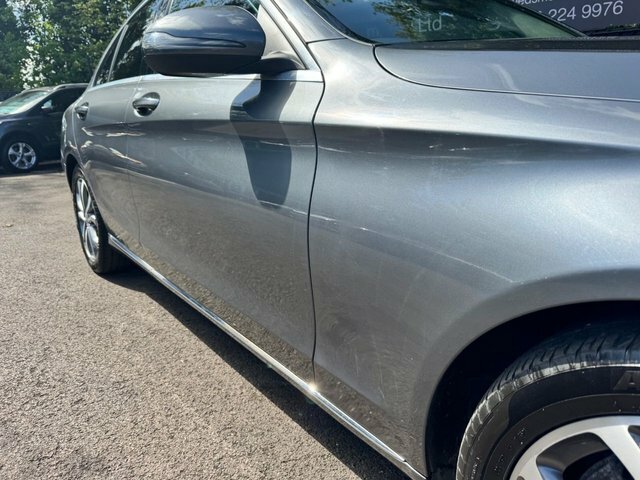 Mercedes-Benz C Class Saloon MV18VBD Grey #3