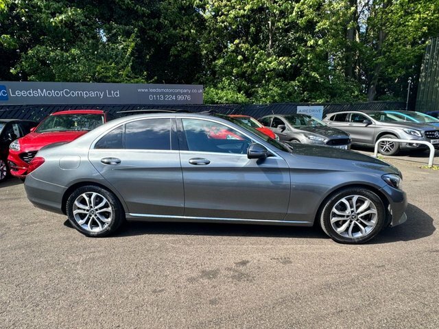 Mercedes-Benz C Class Saloon MV18VBD Grey #4