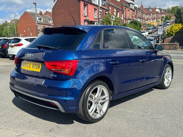 Audi A1 Hatchback WN64WNM Blue #3