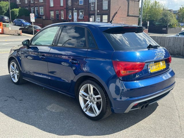 Audi A1 Hatchback WN64WNM Blue #5