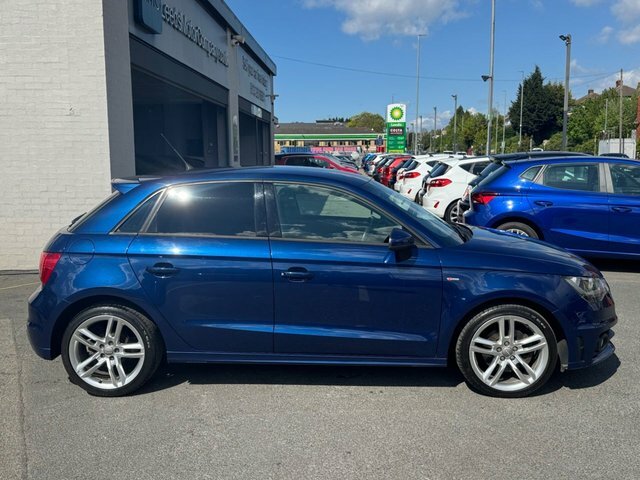 Audi A1 Hatchback WN64WNM Blue #2