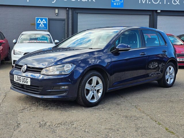 Volkswagen Golf Hatchback LD16UGG Blue #4