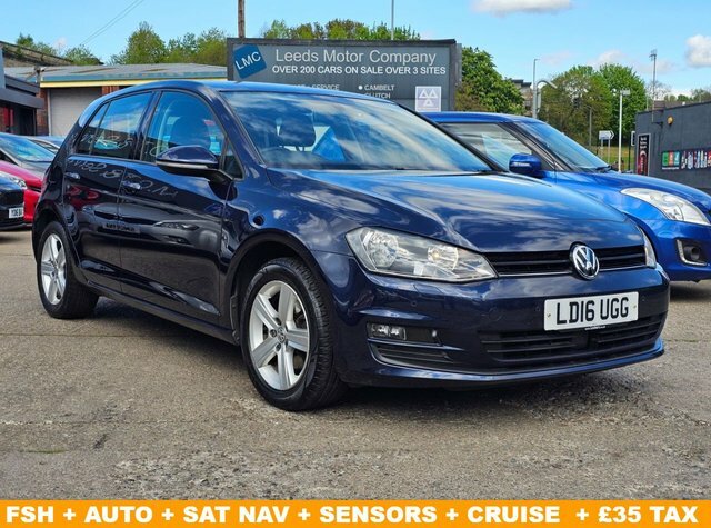 Volkswagen Golf Hatchback LD16UGG Blue