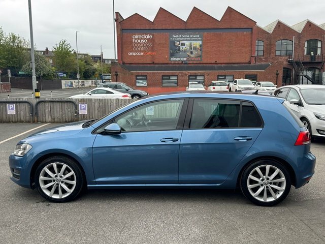 Volkswagen Golf Hatchback YO15KXX Blue #6