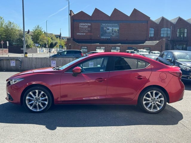 Mazda 3 Saloon BV64WXM Red #6