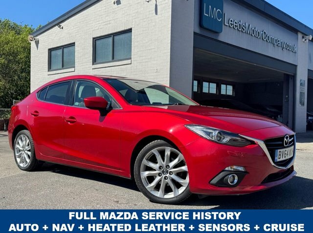 Mazda 3 Saloon Red