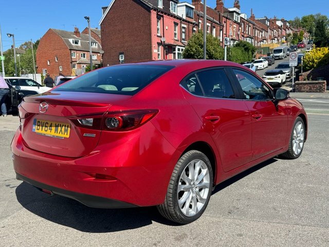 Mazda 3 Saloon BV64WXM Red #3