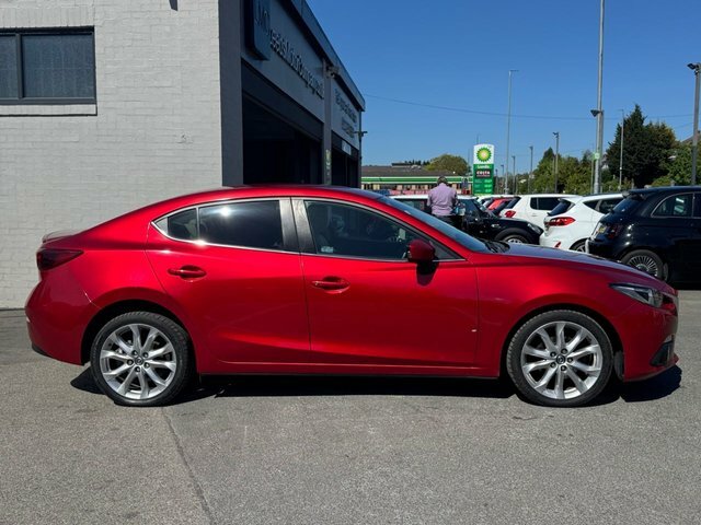 Mazda 3 Saloon BV64WXM Red #2