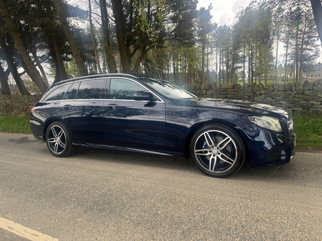 Mercedes-Benz E Class 2.0 E220d Amg Line Premium G-tronic Euro 6 Ss KR66XPE Blue #3