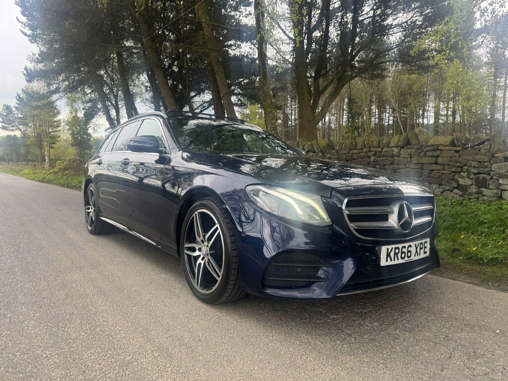 Mercedes-Benz E Class 2.0 E220d Amg Line Premium G-tronic Euro 6 Ss Blue