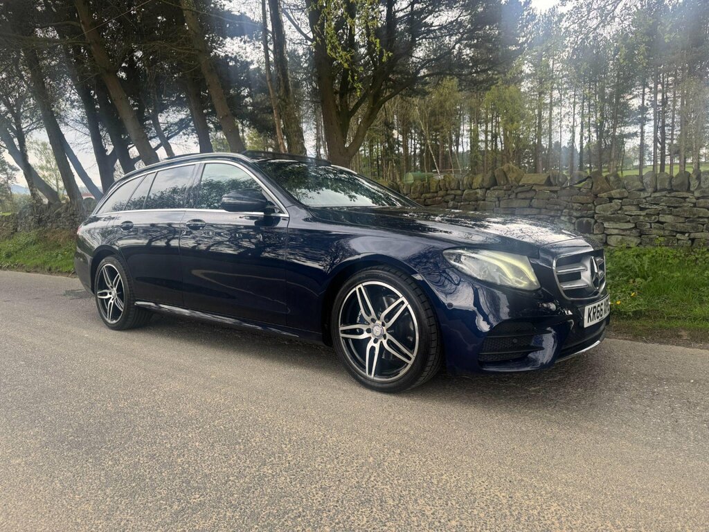 Mercedes-Benz E Class 2.0 E220d Amg Line Premium G-tronic Euro 6 Ss KR66XPE Blue #2