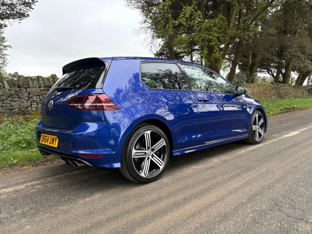 Volkswagen Golf 2.0 Tsi Bluemotion Tech R Hatchback Man DK64UMY Blue #6