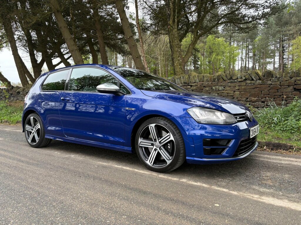Volkswagen Golf 2.0 Tsi Bluemotion Tech R Hatchback Man DK64UMY Blue #2