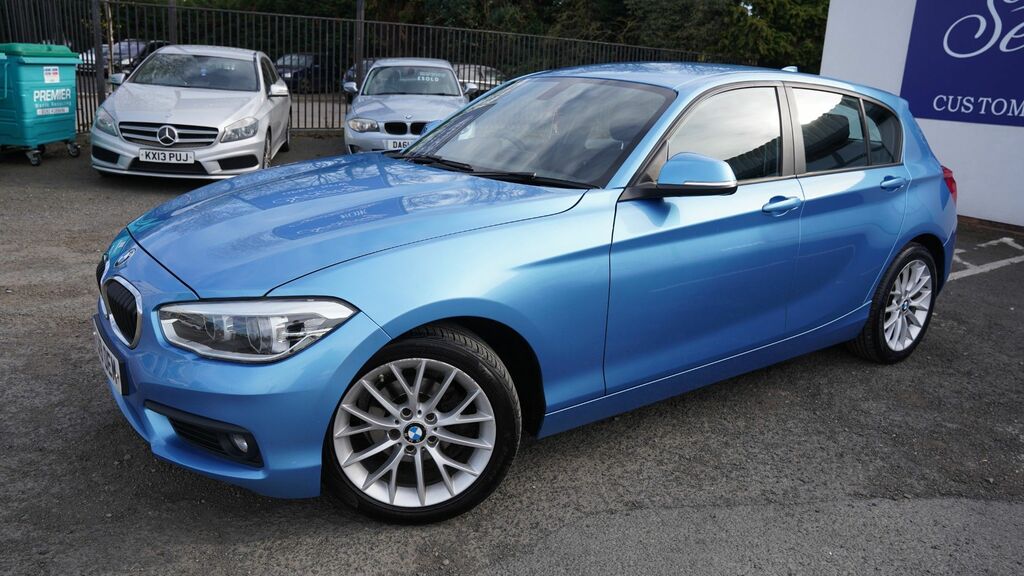 BMW 1 Series 2019 1.5 116D Se Business Hatchback Man Blue