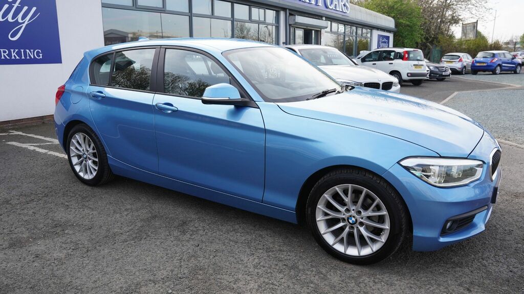 BMW 1 Series 2019 1.5 116D Se Business Hatchback Man RJ19OEM Blue #3
