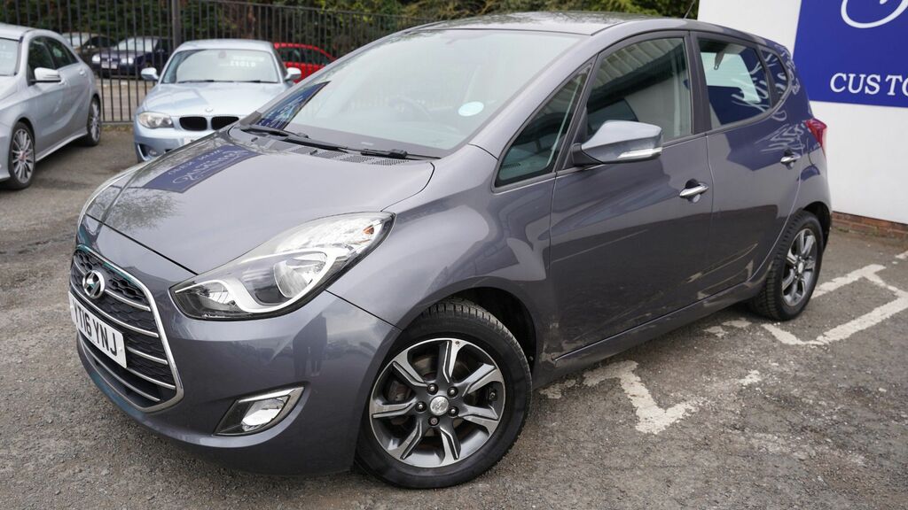 Hyundai Ix20 2016 1.4 Blue Drive Se Hatchback YT16YNJ Grey #2